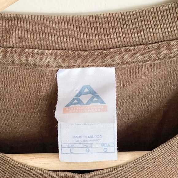 Vintage Y2K Lucky Charms Cereal Feeling Lucky Graphic Brown T Shirt Adult Large - Picture 7 of 7